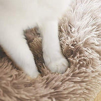 Love's Cabin - Cama para gatos de interior con calefacción para gatos con base impermeable y lavable a máquina, mullida cama de cojín para aliviar las articulaciones y mejorar el sueño - BESTMASCOTA.COM