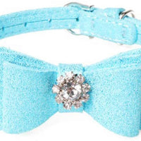 Collar de terciopelo para gato con lazo ajustable, collar con lazo para gato, gatito, perro, cachorro - BESTMASCOTA.COM