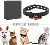 Collar de piel sintética con lazo para gato, con campana, gato, gato, ajustable, de seguridad - BESTMASCOTA.COM