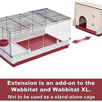 Juego de casa para conejos de lujo Wabbitat de Midwest Homes for Pets - BESTMASCOTA.COM