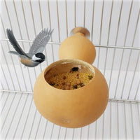 Kathson - Comedero para pájaros y mascotas, cuenco para comida de pájaros naturales, resistente a la comida, para pequeños loros, cacatúas, contenedores de animales pequeños para pájaros y jaulas - BESTMASCOTA.COM