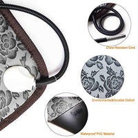 EACHON Heating Pad for Dogs Cats Electric Heated Pet Beds Warming Pet Mats Adjustable Safety Waterproof Chew Resistant Steel Cord wifh Free pet Comb (S Gray) - BESTMASCOTA.COM