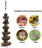 Pikakos Juguetes para masticar hámster, 8/10 piezas, accesorios para jaula de ratas para animales pequeños, cobaya, chinchilla, conejo, juguetes para ocultar y cuidar los dientes - BESTMASCOTA.COM