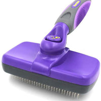 Hertzko Práctico cepillo que se autolimpia - BESTMASCOTA.COM
