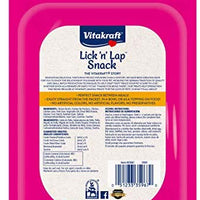 Vitakraft Lick 'n' Lap Flavor Creamy Treats for Cats, Low Calorie, Grab-n-Go Squeeze Tube Treats or Saucy Food Topping, 5 Pack - BESTMASCOTA.COM