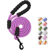 Correa para perro MayPaw resistente, de nailon de 1/2 x 6 pies, con asa acolchada suave y gruesa para perros grandes y medianos - BESTMASCOTA.COM