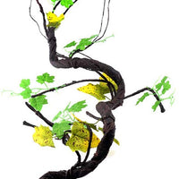 POPETPOP Reptiles Vines para escalada artificial selva curva rama terrario jaula Habitat decoración para lagarto araña camaleón serpientes gecko ranas pequeñas mascotas - BESTMASCOTA.COM