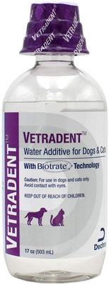 Dechra Vetradent Aditivo de Agua para Perros y Gatos 17oz - BESTMASCOTA.COM