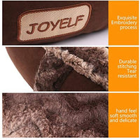 Cama ortopédica para perro JOYELF, tamaño mediano, con funda extraíble y lavable para perros pequeños a medianos y juguetes como regalo - BESTMASCOTA.COM