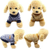 Satinior - 2 piezas de ropa para mascotas de invierno para cachorro clásico cálido abrigo de invierno para cachorro de punto ropa - BESTMASCOTA.COM