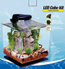 Tetra GloFish 3 Gallon Aquarium Kit Fish Tank with LED Lighting and Filtration Included - BESTMASCOTA.COM