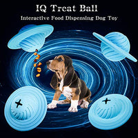 Wisedom Dog Treat Ball IQ Interactive Food Dispensing Puzzle Toys for Dogs Chasing Chewing Playing - BESTMASCOTA.COM