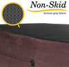 Cama para perro de espuma de memoria ortopédica de alta calidad de 7 pulgadas de grosor con almohada y funda extraíble fácil de lavar con parte inferior antideslizante. Incluye forro impermeable para perros grandes. - BESTMASCOTA.COM