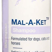 Dechra Mal-a-ket Formulado para perros, gatos y caballos Champú antibacteriano y antifúngico 8 oz - BESTMASCOTA.COM