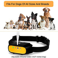 WWVVPET Collar de entrenamiento para perros, 2 modos, collar de corteza para perro (no incluye rociador de citronela), recargable de 500 pies, sin choque eléctrico inofensivo - BESTMASCOTA.COM