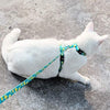 Azuza Arnés y Correa para gato para caminar, a prueba de escape, lindos limones en color brillante, suave y ajustable arnés para gatos - BESTMASCOTA.COM