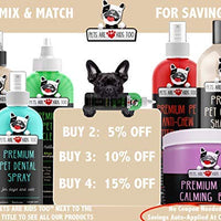 Champú y acondicionador antipicazón de avena para mascotas en uno. Smelly cachorro perro y gato lavado, ingredientes naturales e hipoalergénico. Alivio para alergias, picazón, piel seca e irritada. Huele increíble. (1 botella) - BESTMASCOTA.COM