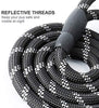 Toozey - Correa para perro de 4.9 ft, correa de cuerda con cómodo mango acolchado e hilos reflectantes, resistente correa trenzada para perros medianos y grandes - BESTMASCOTA.COM