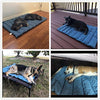 Cheerhunting Cama para perro al aire libre, 43 x 26 pulgadas, impermeable, lavable, tamaño grande, duradera, resistente al agua, portátil y de viaje para mascotas - BESTMASCOTA.COM