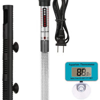 Kinbo - Calefactor de acuario (300 W, sumergible, temperatura ajustable, termómetro de buceo y ventosa) - BESTMASCOTA.COM