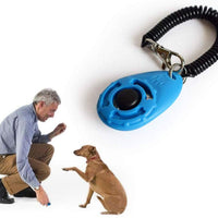 Ruconla- Juego de 4 clickers para entrenamiento de perros con correa de muñeca, juego de clicker para entrenamiento de mascotas - BESTMASCOTA.COM
