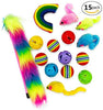 Juego de juguetes para gatos de Pet Craft Supply – Accesorios para gatos multicolor - BESTMASCOTA.COM