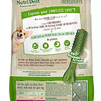 Nutri Dent - Masticables para perros con ingredientes limitados, tamaño mediano, sabor a filete mignon o aliento fresco - BESTMASCOTA.COM