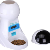 BELOPEZZ 3 litros Smart Pet alimentadores automáticos con temporizador programable hasta 4 comidas al día para perros y gatos - BESTMASCOTA.COM