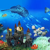 Miracliy castillo de decoración de acuario, adorno de acuario Super Castillo, 10 pulgadas - BESTMASCOTA.COM