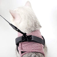 Yult Arnés y correa para gatos – Ultra ligera a prueba de escape, collar de gatito, chaqueta de senderismo con amortiguación para correr, suave y cómodo, adecuado para cachorros conejos - BESTMASCOTA.COM