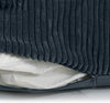 Floppy Dawg cama grande para perro con funda extraíble y forro impermeable. Fabricado para perros grandes de hasta 90 libras. Tamaño grande de 40 x 28 pulgadas y relleno de hasta 8 pulgadas de alto con piezas de espuma viscoelástica mezcladas. - BESTMASCOTA.COM