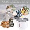 PingPIN Cat Water Fountain, 2.6L/88oz Pet Water Fountain, Flower Drinking Water Fountain for Cats with 2 Replacement Filters, Automatic Fountain for Cats, Dogs, Small Animals - BESTMASCOTA.COM