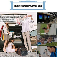 RYPET - Bolsa transportadora para hámster portátil y transpirable para conejillos de indias, erizo, ardilla y otros animales de tamaño similar - BESTMASCOTA.COM