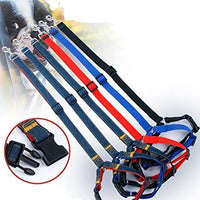 HTKJ Correa doble para perro, sin enredos, ajustable, para dos perros, correa duradera para andador y entrenador - BESTMASCOTA.COM