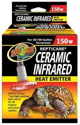 Emisor de calor cerámica Zoo Med, 150, Blancos & canelas - BESTMASCOTA.COM