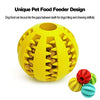 Idepet Pelota de juguete para perro, no tóxica, resistente a mordidas, pelota de juguete para mascotas, perros, cachorros, gatos, alimentador de comida para mascotas, masticar, limpieza de dientes, juego de pelotas de ejercicio, 2 unidades, azul y verde - BESTMASCOTA.COM