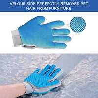 Pet Hair Remover Glove - Gentle Pet Grooming Glove Brush - Efficient Deshedding Glove - Massage Mitt with Enhanced Five Finger Design - Perfect for Dogs & Cats with Long & Short Fur - 1 Pack - BESTMASCOTA.COM