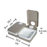 Alimentador automático de mascotas PetSafe , Blanco - BESTMASCOTA.COM