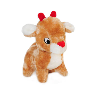 zippypaws Holiday Renos Squeaky Plush Dog Toy - BESTMASCOTA.COM