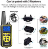 YISENCE collar de entrenamiento para perro, collar de choque con mando a distancia de 2,000.0 ft para perros IPX7 resistente al agua recargable con pitido 99 niveles vibrar modos de choque para perros pequeños, tamaño mediano grande - BESTMASCOTA.COM