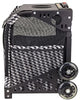 zuca zuzuca Rolling Pet Carrier – Houndstooth inserto negro bolsa marco de, elija su color - BESTMASCOTA.COM