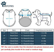 eastcities mascota sudaderas para perros pequeños gatos ropa cachorro Invierno Abrigos - BESTMASCOTA.COM