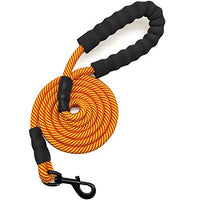 Correa para perro MayPaw resistente, de nailon de 1/2 x 6 pies, con asa acolchada suave y gruesa para perros grandes y medianos - BESTMASCOTA.COM