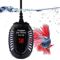 Freesea - Calentador sumergible para acuario (50 W, 75 W, 100 W) con pantalla LED de temperatura - BESTMASCOTA.COM