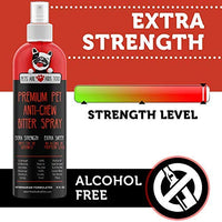 Spray antimasticable para adiestramiento de perros: no masticar amargo y disuasorio de mascotas para perros y gatos – Corrección de comportamiento para dejar de masticar y lamer – seguro para muebles, patas y vendajes – 8 oz - BESTMASCOTA.COM