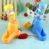 Lonni Hamster Water Bottle, 125 ML Small Animal Water Bottle Water Auto Dispenser with Food Container Base for Hamsters Rabbit Gerbil - BESTMASCOTA.COM