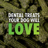 VetIQ Minties golosinas dentales para perros, masticables dentales para perros, (perfecto para perros medianos y grandes de más de 40 libras) - BESTMASCOTA.COM