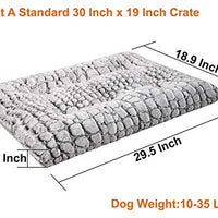 Coohom - Cama de peluche para perro, cama para mascotas, alfombrilla para jaula, cama lavable para perros medianos y grandes - BESTMASCOTA.COM