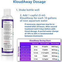 KloudAway Acuario Acuario Acuario Acuario Acuario Clarifier – Limpia el agua nublada Clarifier Acuario Acuario Acuario de Acuario de Peces, Fabricado en Estados Unidos - BESTMASCOTA.COM