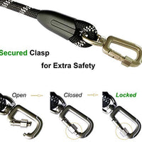 iYoShop Durable Dog Leash Pet Rope Leash Thick Durable Nylon Rope Leash with Soft Padded Handle and Light Weight Training Leash for Small Medium Large Dogs - BESTMASCOTA.COM